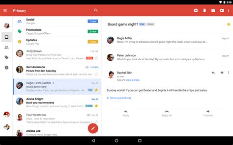 The official Gmail app brings the best of Gmail to your Android phone or tablet with robust security, real-time notifications, multiple account support, and search that works across all your mail. Gmail is also available on Wear OS so you can stay productive and manage emails right from your wrist. With the Gmail app you can: • Automatically ...